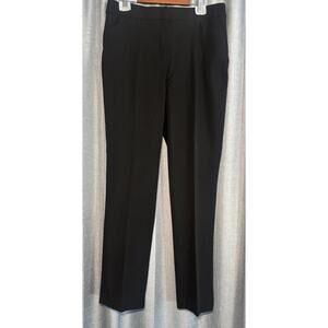 CHICO'S Secret Stretch Straight Leg Pants Black Size US Size 1/ 8R Regular NWT